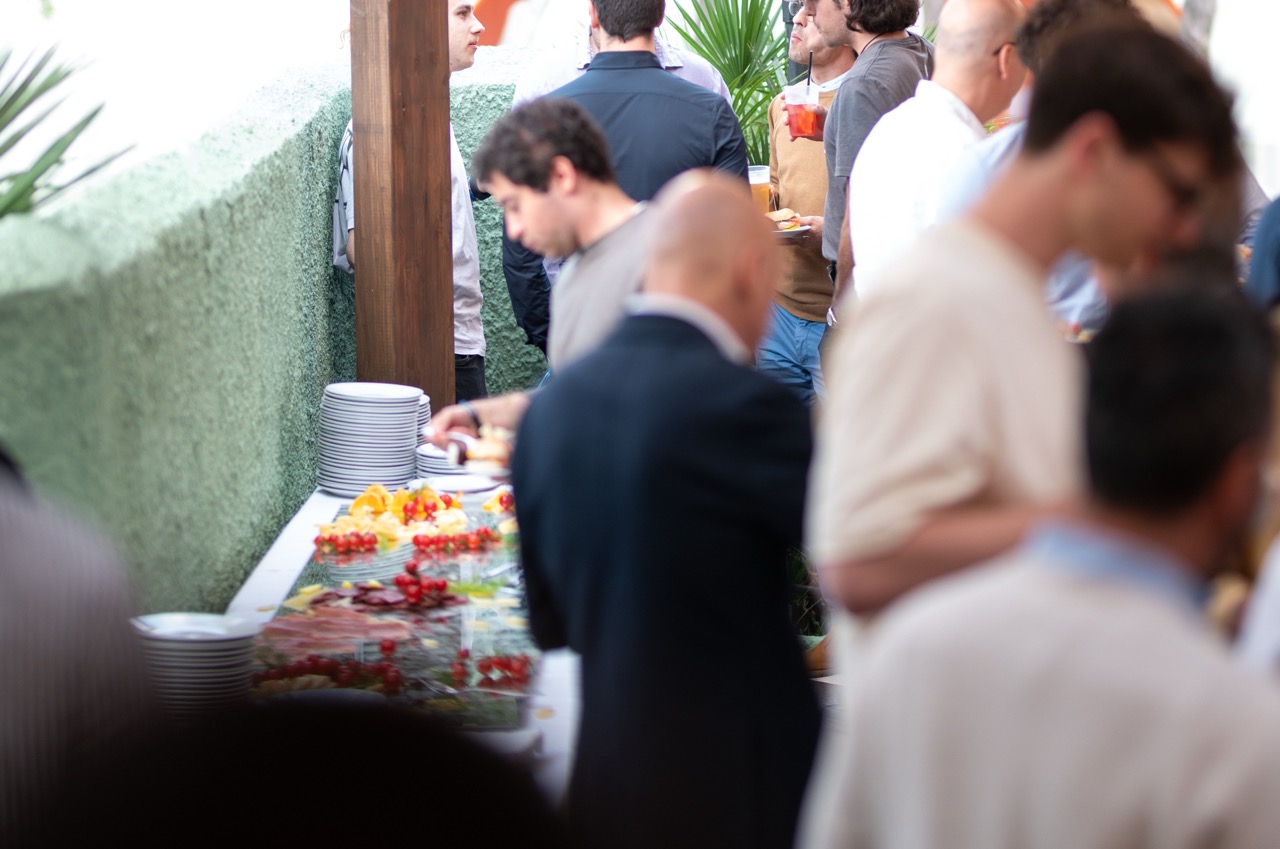 Catering elegante in location esterna